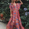 6 Sundara Bloom Boho Kaftan Maxi Dress