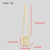8 Golden Loom Weave Boho Bag