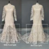 H053f5ea42086451cb0adbd2efc8dd2c5k.webp The Folklore Gown — Boho Long Sleeve Lace Wedding Dress