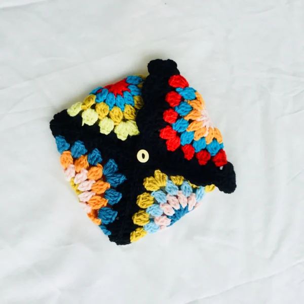 H27d4c40f8ff94a2fb632bc264d3c9f48F.webp Colorful Granny Square Crochet Purse