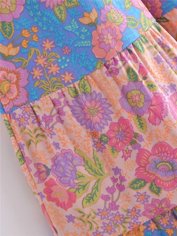 H30b881da33bb4217957e88e0e3fd97b1z.webp Wanderlust Tie-Neck Floral Peasant Maxi Dress
