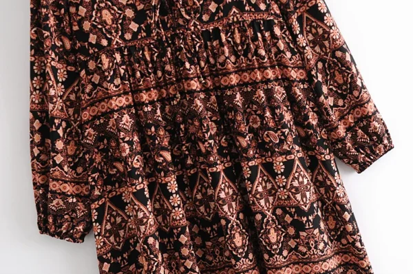 H48adfb2fb03e4fc19b3af855285d8117T.webp Boho Goddess Long Sleeve Maxi Dress with Flowing Silhouette