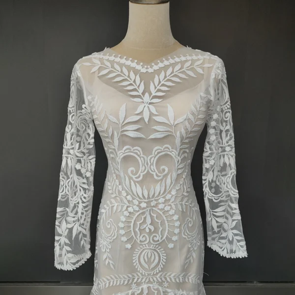 H4d183f8ea3a8460794bc20456b25bfedh.webp The Folklore Gown — Boho Long Sleeve Lace Wedding Dress
