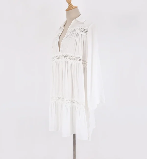 H5b469a10ac8a4f44b17f9e74d1b2177aF.webp Seabreeze White Boho Beach Dress