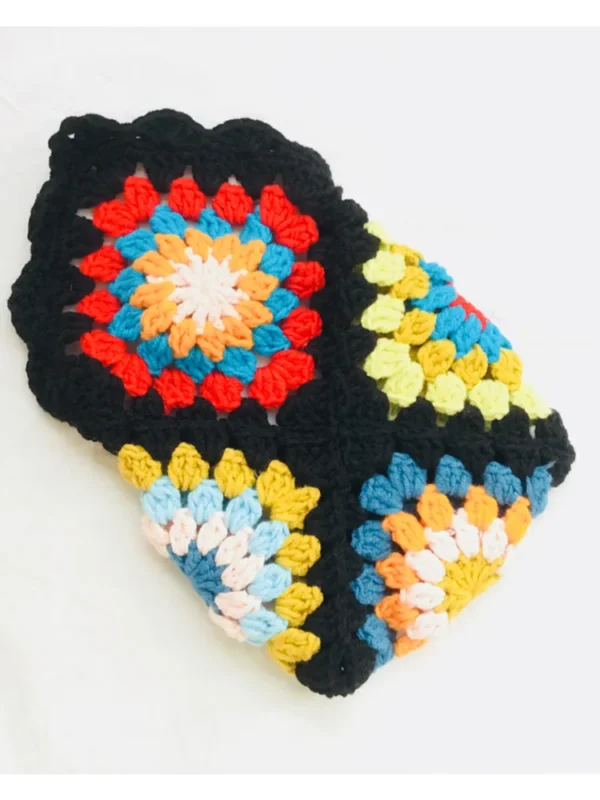H7237f4f4c8114144b6433c539055d4a3k.webp Colorful Granny Square Crochet Purse