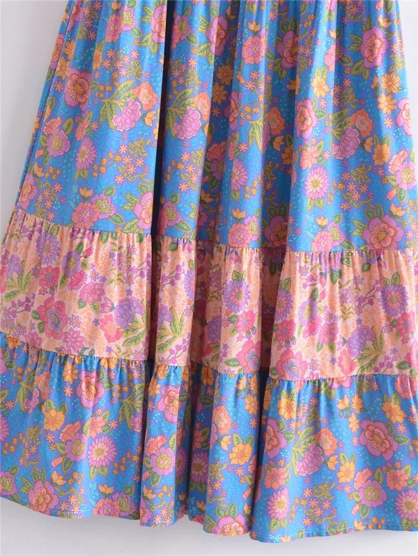H76d1bc4054d144a3b9c536b75ef631d6l.webp Wanderlust Tie-Neck Floral Peasant Maxi Dress