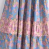H8463fcd2480b49f891dc92e29a7e18b2V.webp Wanderlust Tie-Neck Floral Peasant Maxi Dress