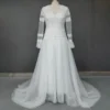 Hcf467970dcf0432490a38b2b5468f8a4L.webp Celestial Sands Long Sleeve Lace Gown