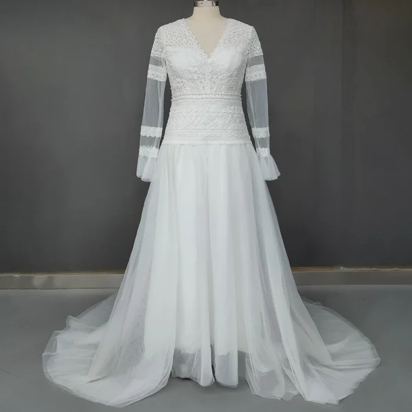 Hcf467970dcf0432490a38b2b5468f8a4L.webp Celestial Sands Long Sleeve Lace Gown