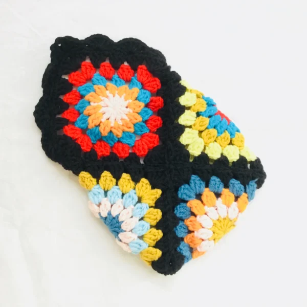 He63ca2d3cf254dd48f4f8c4f8dbcba4d0.webp Colorful Granny Square Crochet Purse