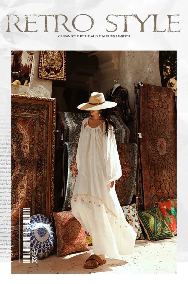 O1CN016twWG72D9k2akJUXt_78728567.webp Golden Dune Seashell Tassel Boho Maxi Dress