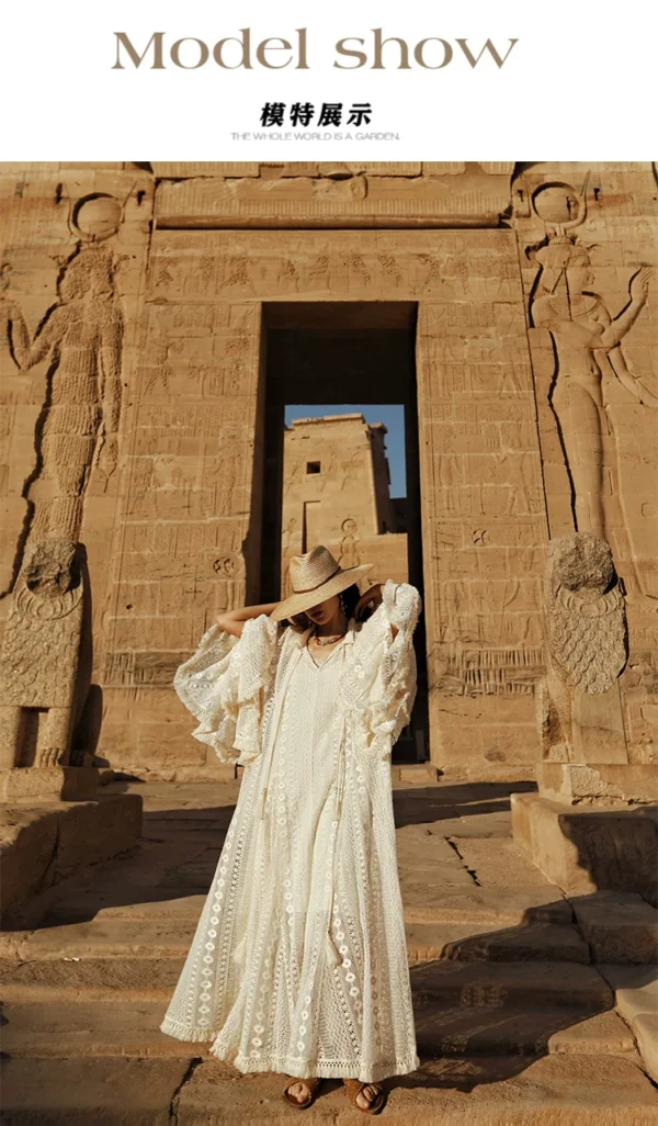O1CN01f9O6QR2D9k8YWB0Kp_78728567.webp Desert Muse Whimsical Tiered Ruffle Bell Sleeve Lace Maxi Dress