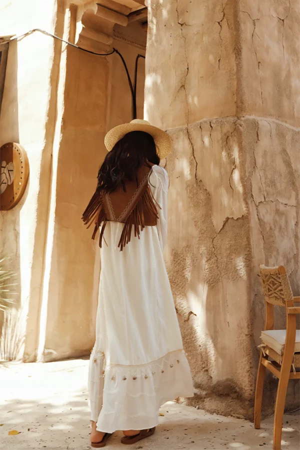 O1CN01gGo8zC2D9k2FMVzi3_78728567.webp Golden Dune Seashell Tassel Boho Maxi Dress