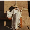 O1CN01tnzs9h2D9k8Y8woNb_78728567.webp Desert Muse Whimsical Tiered Ruffle Bell Sleeve Lace Maxi Dress