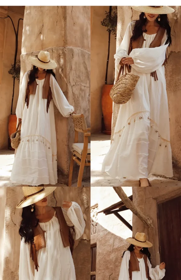 O1CN01tos0G72D9k2avqu4M_78728567.webp Golden Dune Seashell Tassel Boho Maxi Dress