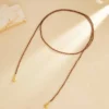 S06598d669de64fe2ac92f542db62dfd1a.webp Ethereal Echoes Layered Beaded Necklace with Adjustable Length