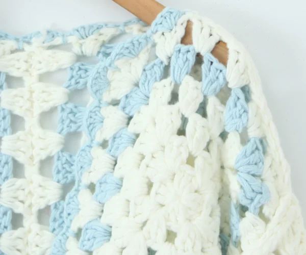 S06a6dd7954254db0826dc6d3bdf7d449A.webp Shoreline Daydream Handmade Boho Crochet Cardigan