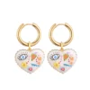 S0c60254e9cb447a780dbd0d10cee27b17.webp Color Rush Artistic Hoop Earrings with Heart Dangles
