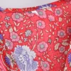 Summertime Flirt Floral Wrap Dress with Tie Waist