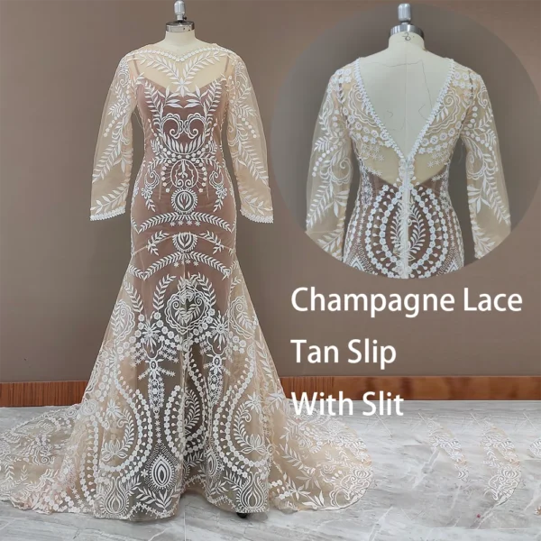 S120176a5c88442e18ea1f755a23b0b9bq.webp The Folklore Gown — Boho Long Sleeve Lace Wedding Dress