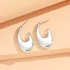 S13f652bea5a94df2a29a1321c0f6a41cL.webp Irregular Crinkle Studs - Hammered Silver and Gold Earrings