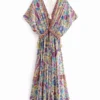 S15585c70818d4685af0e65235f794b3dX.webp Sundara Bloom Boho Kaftan Maxi Dress