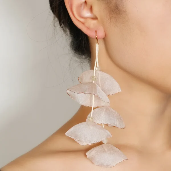 S1783dee48c0c444083c748a38b09e1a5Y.webp Floral Cascade Statement Dangle Earrings