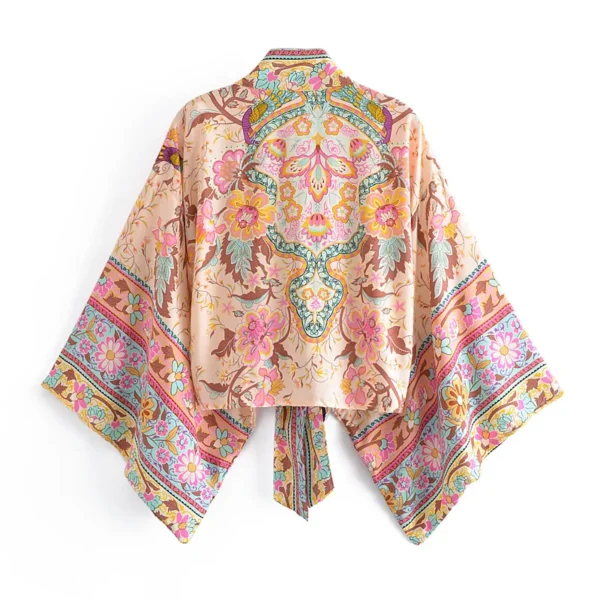 S190b8798b4f24aec8fe68f1ce479a4f0x.webp Adventure Awaits Batwing Boho Kimono with Ties and Vibrant Patterns