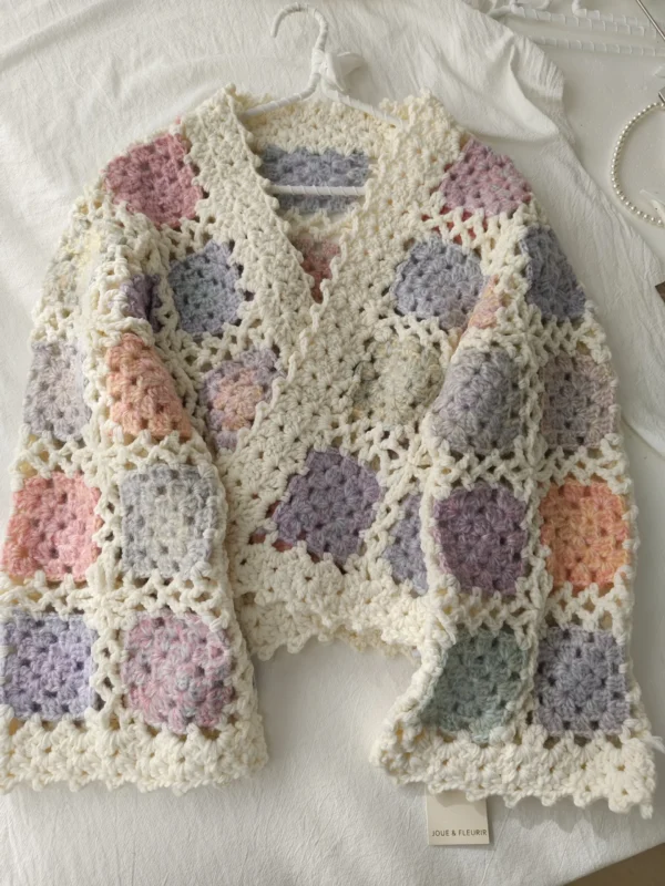 S19ddd630ecd1454099d2e36e1d0dec6e1.webp Everyday Nomad Granny Square Crochet Boho Cardigan