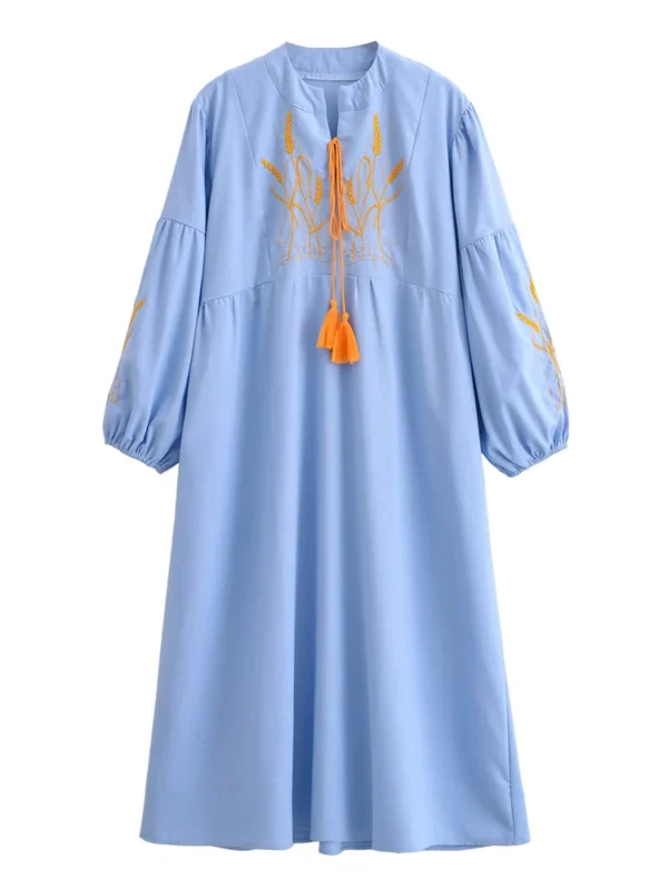 S1b77728f653d47cc8ed4dbe14d9588feo.webp Wheat Stalk Boho Embroidered Maxi Dress