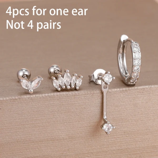 S1bfc333093ea4bbfbef787e1b4759323G.webp Festive Glint Earring Set 4pcs with Crystal Accents – Spirit & Rebel