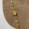 S1ee9d163c8da42b388ce3041deefd15fC.webp Elysian Gemstone Embellished Wristwatch with Bracelet Strap
