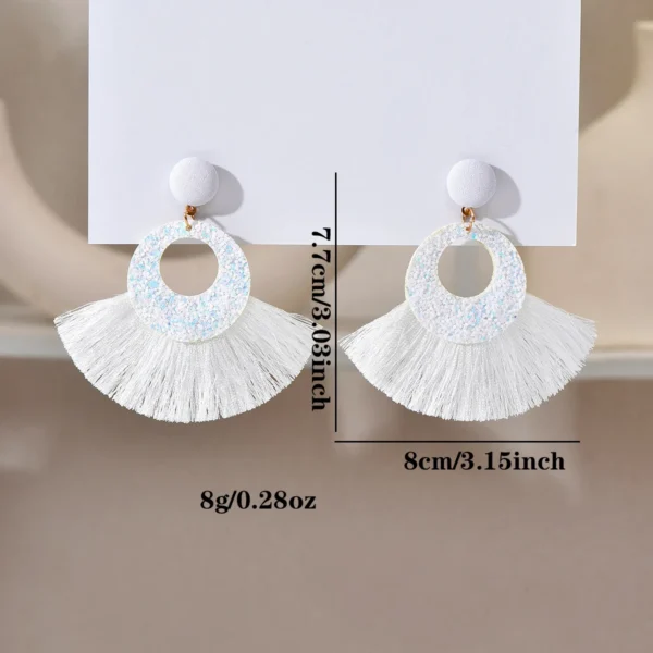S270897f7df7a41cb87d5acc8e9962044Q.webp Dreamy Iridescent Stardust Fan Shaped Earrings