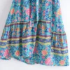 Summertime Flirt Floral Wrap Dress with Tie Waist