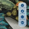 S2b5e622450384312900cfacf34d483c1L.webp Midnight Jungle Reverie Boho Rug