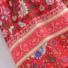 Summertime Flirt Floral Wrap Dress with Tie Waist