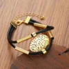 S3349535cff69457c8eb53aac896bd6dcy.webp Earthbound Textured Pendant Necklace and Bracelet Set