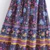 Summertime Flirt Floral Wrap Dress with Tie Waist