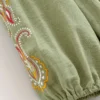 Willow Embroidered Boho Maxi Dress