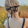 S3b87c5f5029642889dafdb9b0e03a792N.webp Romantic Black Velvet Bow Hair Ties