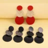 S3c24276acee34ded941ac77e47d7e2cfN.webp Bold Geometry Textured Geometric Drop Earrings