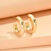 S3c4f21ed88b7424489878e7a11c80c13i.webp Irregular Crinkle Studs - Hammered Silver and Gold Earrings