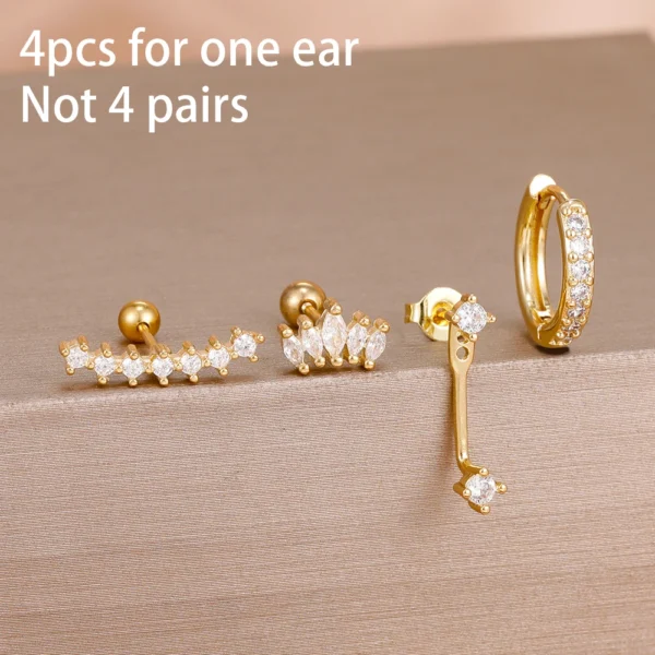 S3c65a94fd8d643d28503b0bac6c98baeO.webp Festive Glint Earring Set 4pcs with Crystal Accents – Spirit & Rebel