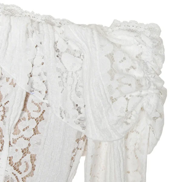 S3e5f5a172f5e4b92990c10f93e8f9b742.webp The Golden Hour Gown — Off Shoulder Lace Wedding Dress with Bell Sleeves