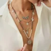 S3f25a7607caf440abd3f10b0198a6b263.webp Celestial Traveler Layered Necklace Set