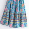 Summertime Flirt Floral Wrap Dress with Tie Waist