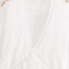 S409c526fa76a4cda885ec7f42ff6373c8.webp Dreamweaver White Bohemian Lace Maxi Dress with Sheer Overlay