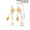 S41f072d3c6a0451294beeb6532e2051bw.webp Sunshine in You Boho Earrings with Celestial Charm and Colorful Beads