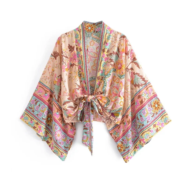 S4261205570c54d8dac812f2fd8cc48961.webp Adventure Awaits Batwing Boho Kimono with Ties and Vibrant Patterns