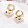 S462b700fe4d04e22a72b45415c30ed17w.webp Color Rush Artistic Hoop Earrings with Heart Dangles